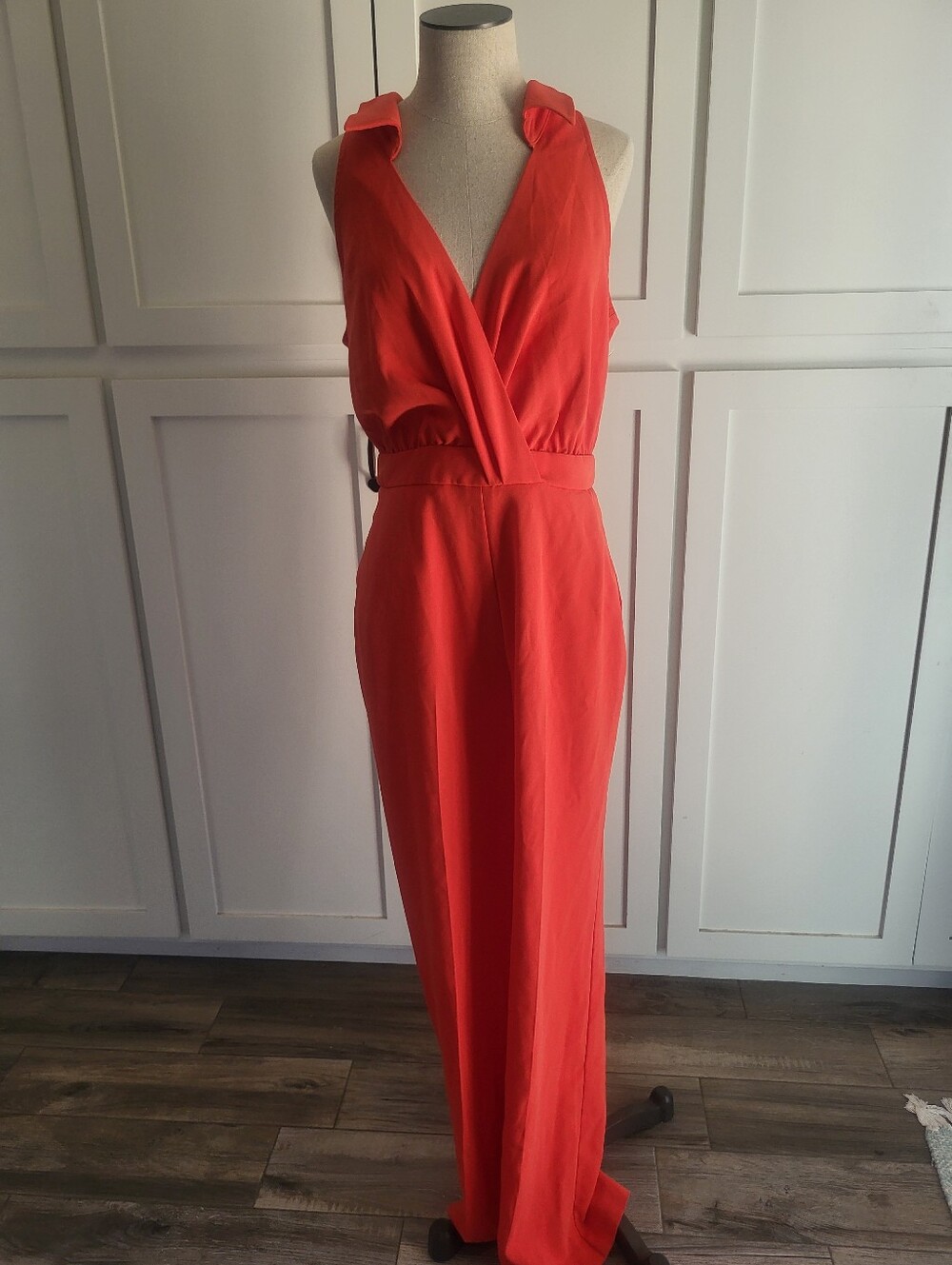 Trina Turk Coral Wrap Jumpsuites  Nwt Size 8